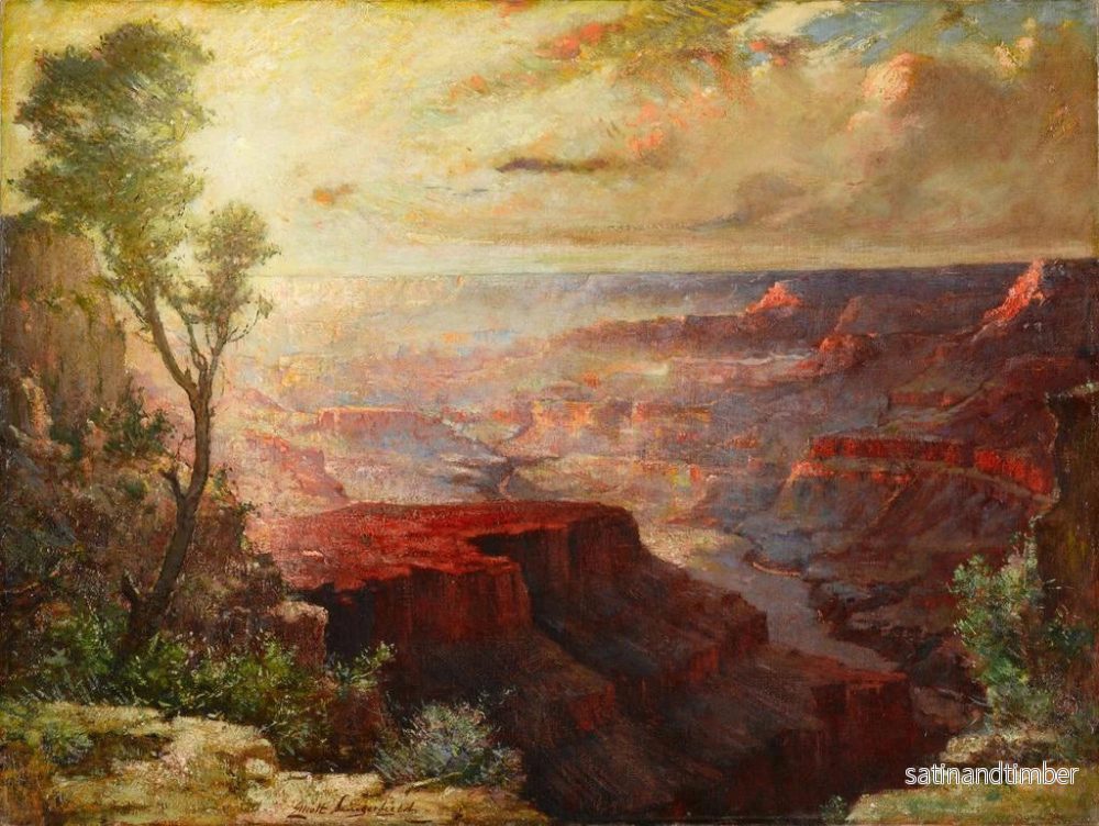 Reproduktion av målningen Le Grand Canyon - Elliott Daingerfield - Bild 2