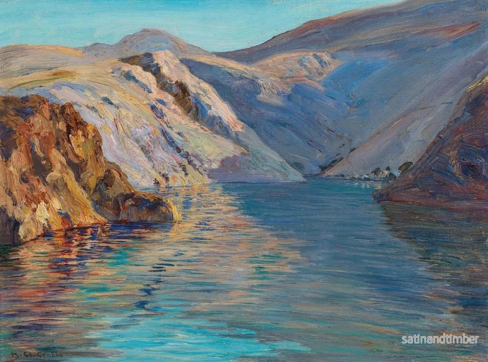 Reproduktion av målningen Zrnovnica II - Menci Clement Crnčić - Bild 2