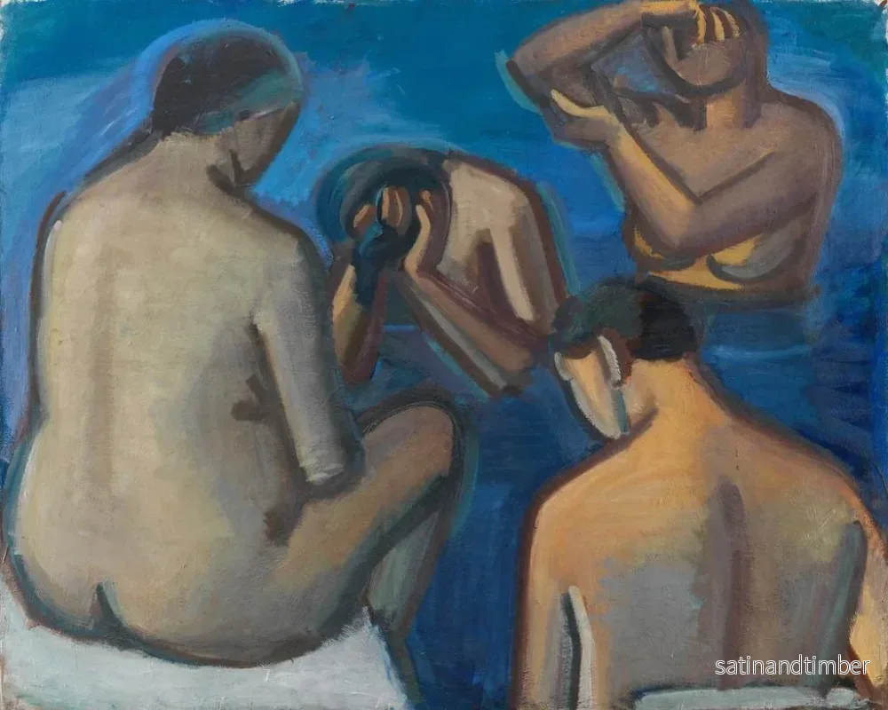 Reproduktion av målningen Efter badet - Vilhelm Lundstrøm - Bild 2