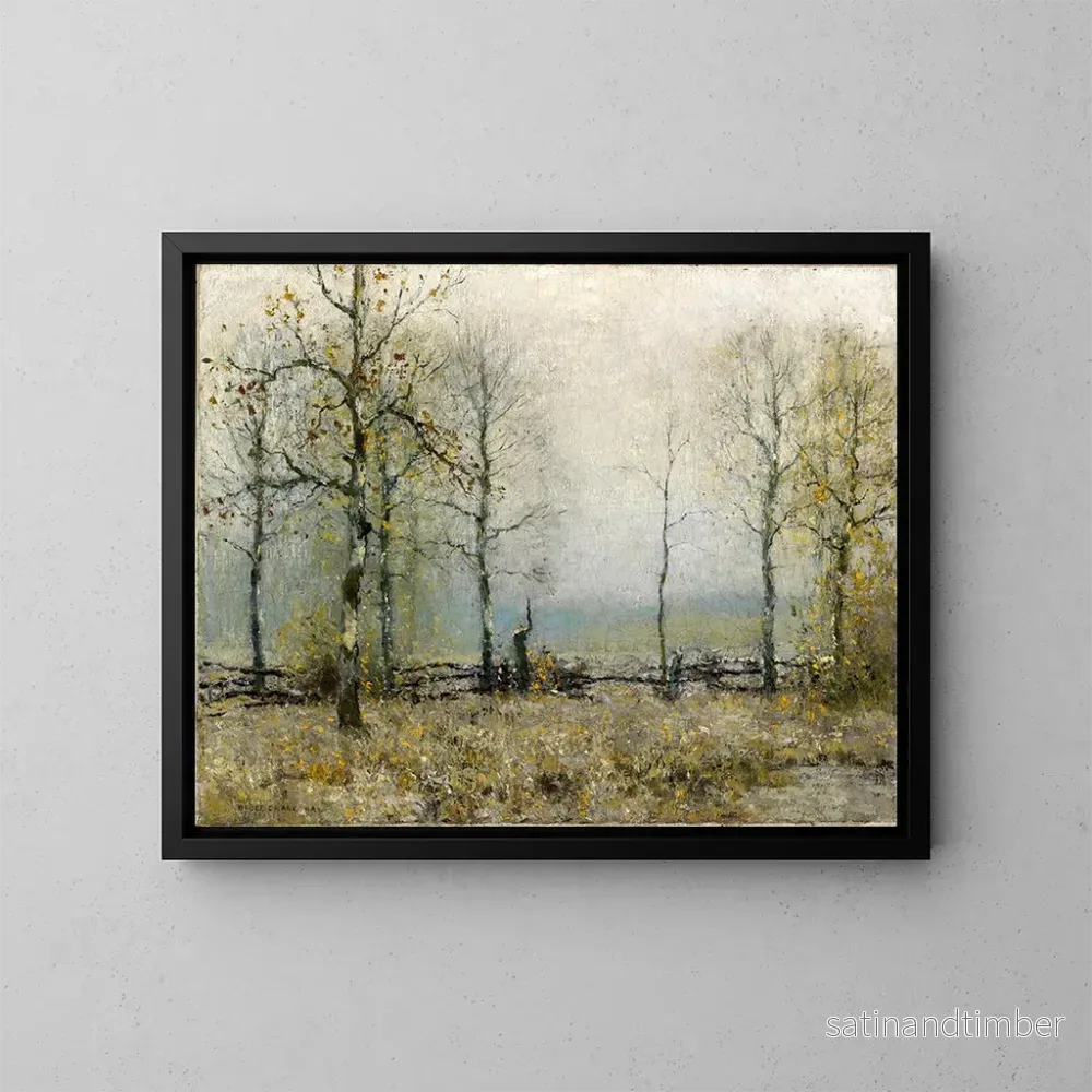 Reproduktion av målningen La saison d'automne - Bruce Crane
