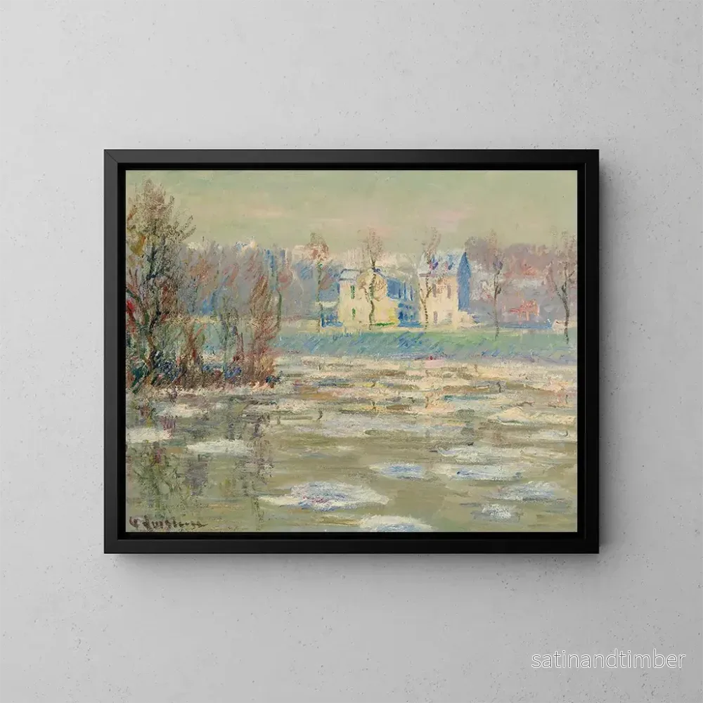 Reproduktion av målningen Loise i vinter - Gustave Loiseau