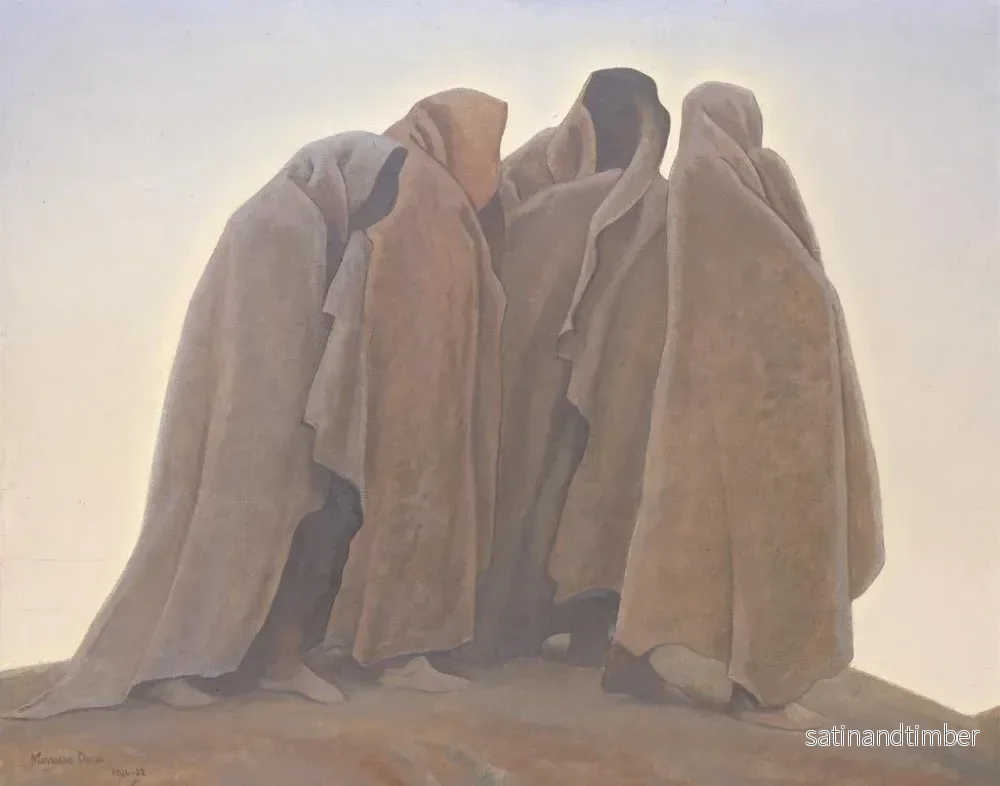 Reproduktion av målningen Formes de la peur - Maynard Dixon - Bild 2