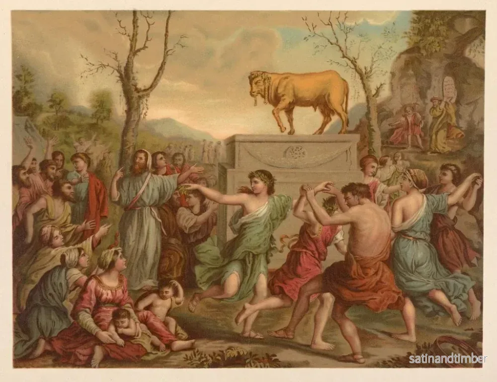 Reproduktion Bibel guldfärgad av klassiker – Jan Ladislaw Skora — plansch 040 - Bild 2