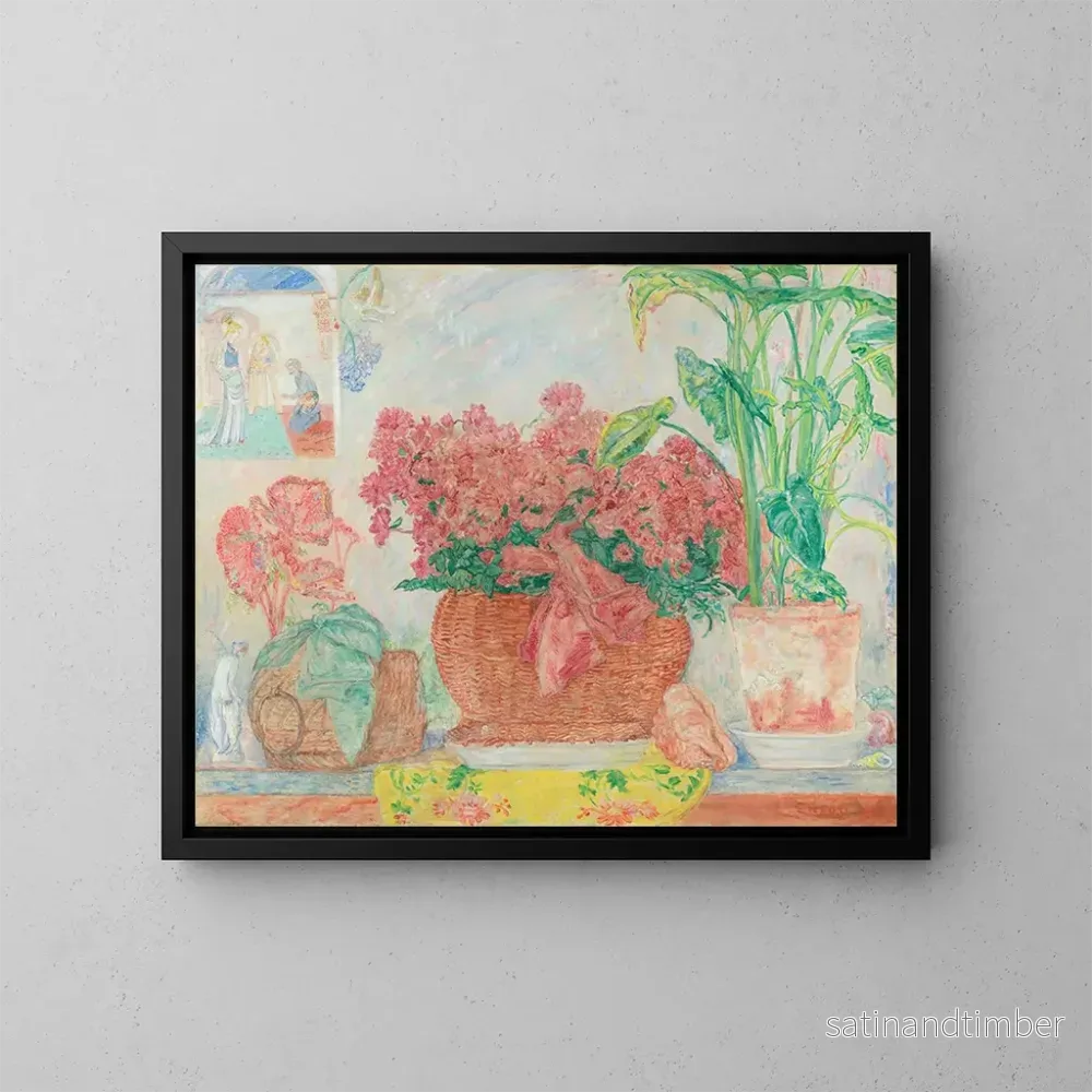 Reproduktion av målningen Azalées – James Ensor Reproduktion av målningen Azalées – James Ensor