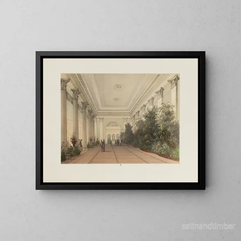 Reproduktion Le jardin d’hiver dans la Hofburg – Franz Antoine — plansch 07 Reproduktion Le jardin d’hiver dans la Hofburg – Franz Antoine — plansch 07