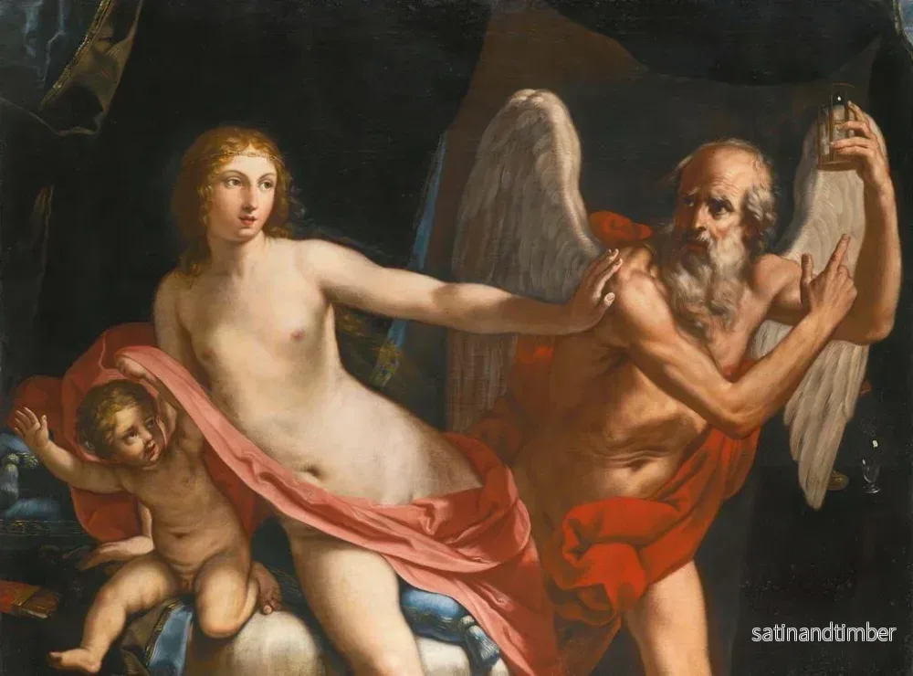 Reproduktion av målningen Skönhet som skjuter bort tiden - Elisabetta Sirani - Bild 2