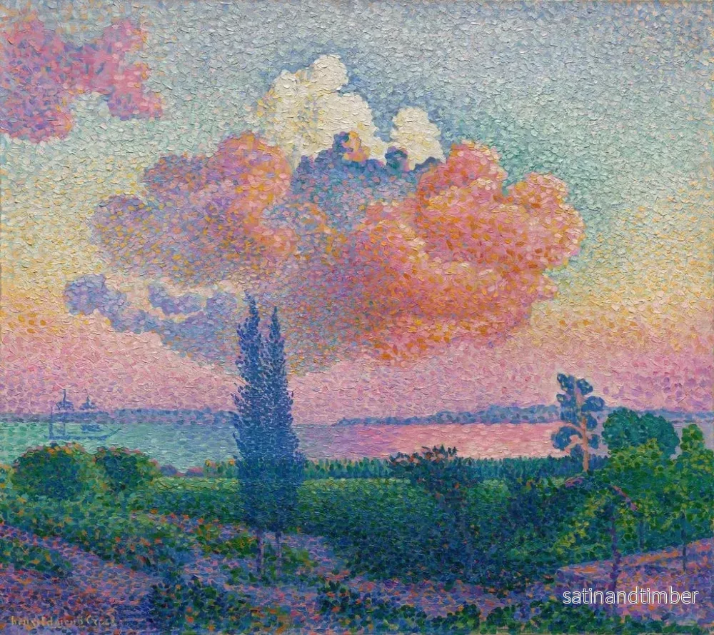 Reproduktion av målningen Le Nuage rose - Henri-Edmond Cross - Bild 2