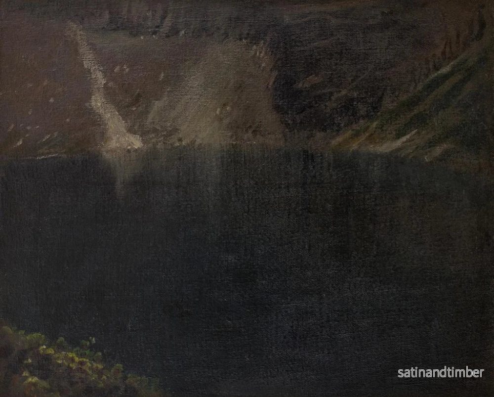 Reproduktion av målningen Lac Noir - Leon Wyczółkowski - Bild 2