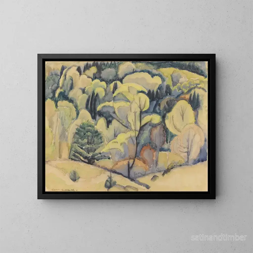 Reproduktion av målningen Nouveau Hampshire - William Zorach