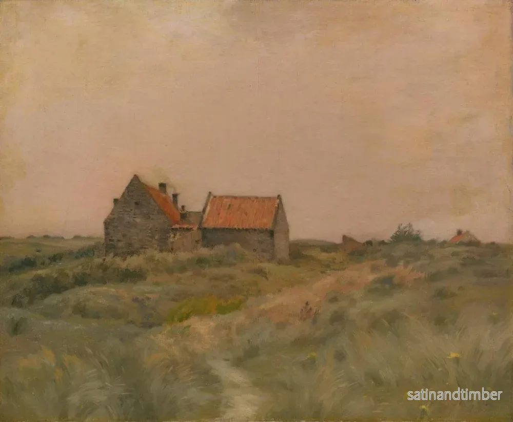 Reproduktion av målningen av Oktoberdagen - Jean-Charles Cazin - Bild 2
