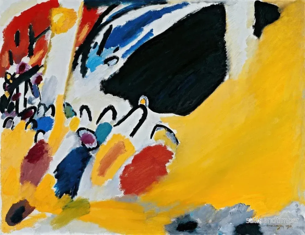 Reproduktion av målningen Impression III: konsert - Wassily Kandinsky - Bild 2