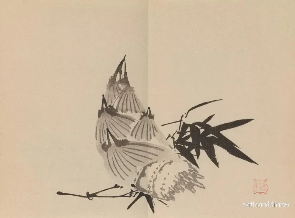 Reproduktion av målningen Keinen shugajō Pl37 - Imao Keinen - Bild 2