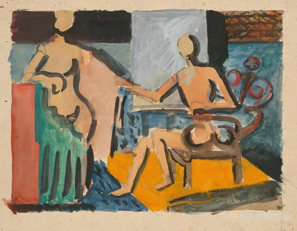 Reproduktion av målningen Atelier - Cyprian Majernik - Bild 2