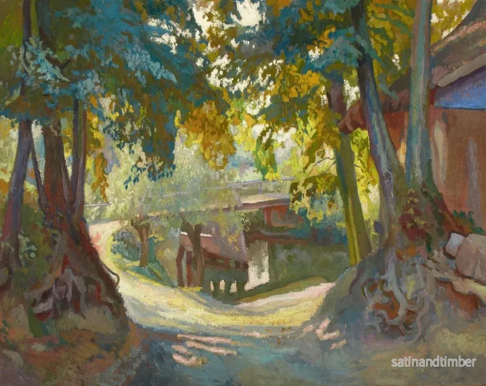 Reproduktion av målningen En dag i höst - Stanisław Kamocki - Bild 2