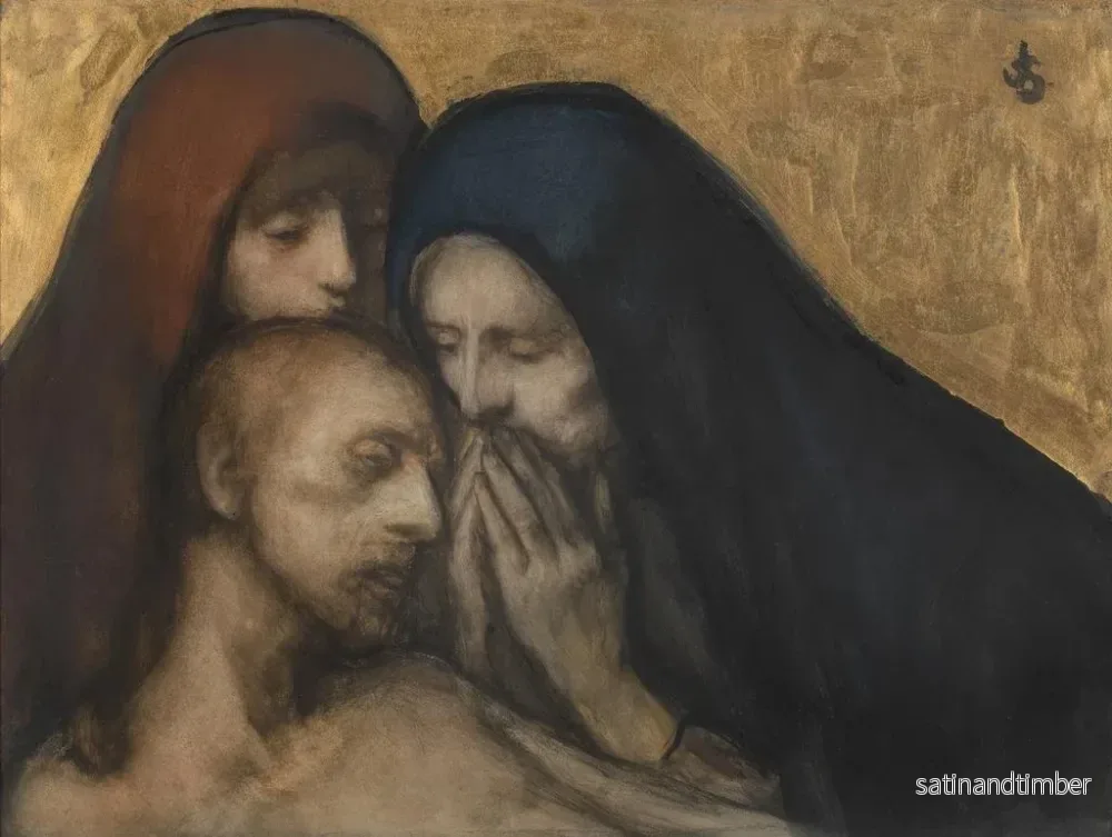 Reproduktion av målningen Lamentation du Christ - Jakob Smits - Bild 2