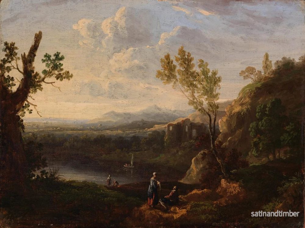 Reproduktion av målningen Litet landskap - Richard Wilson - Bild 2
