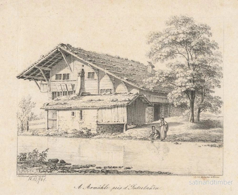 Reproduktion av målningen En armé nära Interlaken - Jacques Henri Juillerat - Bild 2