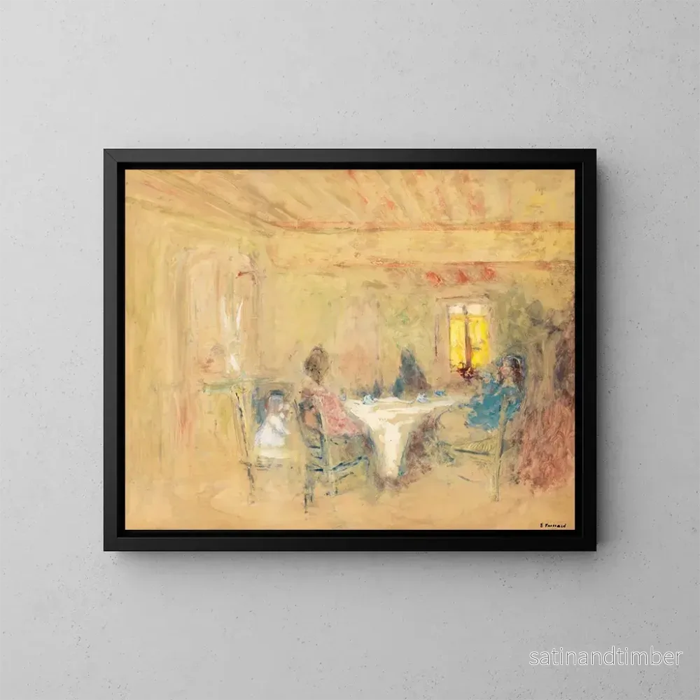 Reproduktion av målningen Bord - Édouard Vuillard