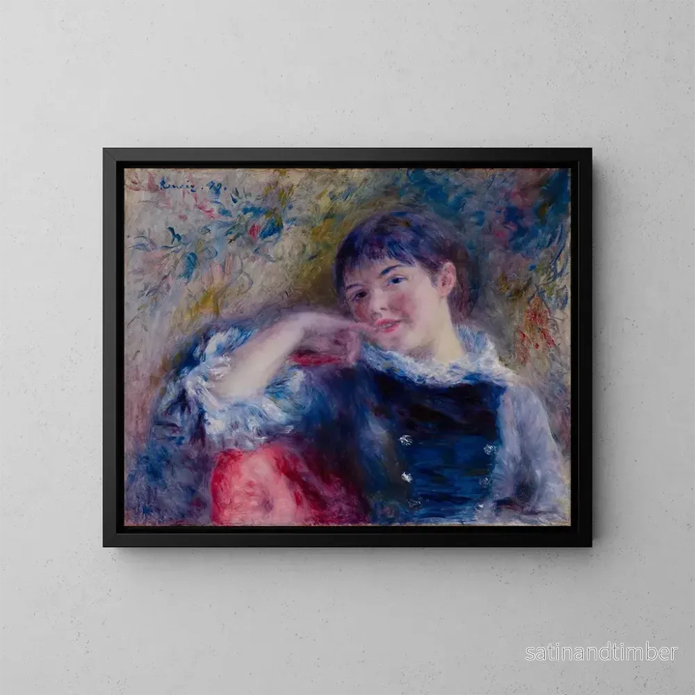 Reproduktion av målningen Le Rêveur - Pierre-Auguste Renoir