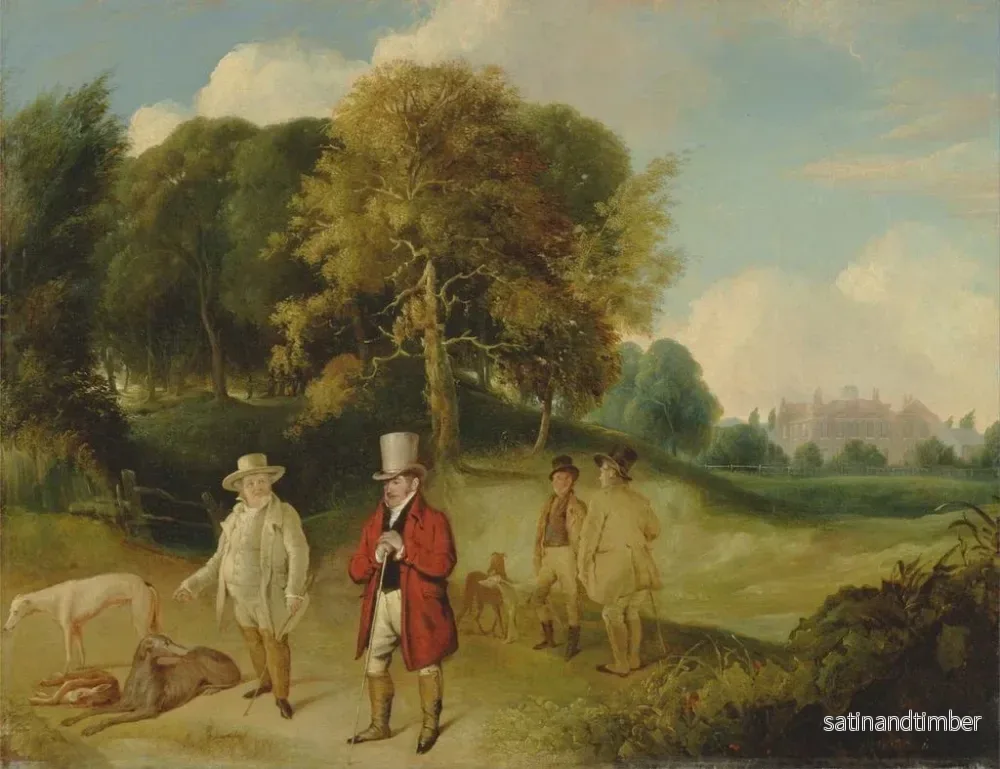 Reproduktion av målningen JMW Turner och Walter Fawkes vid Farnley Hall - John R Wildman - Bild 2