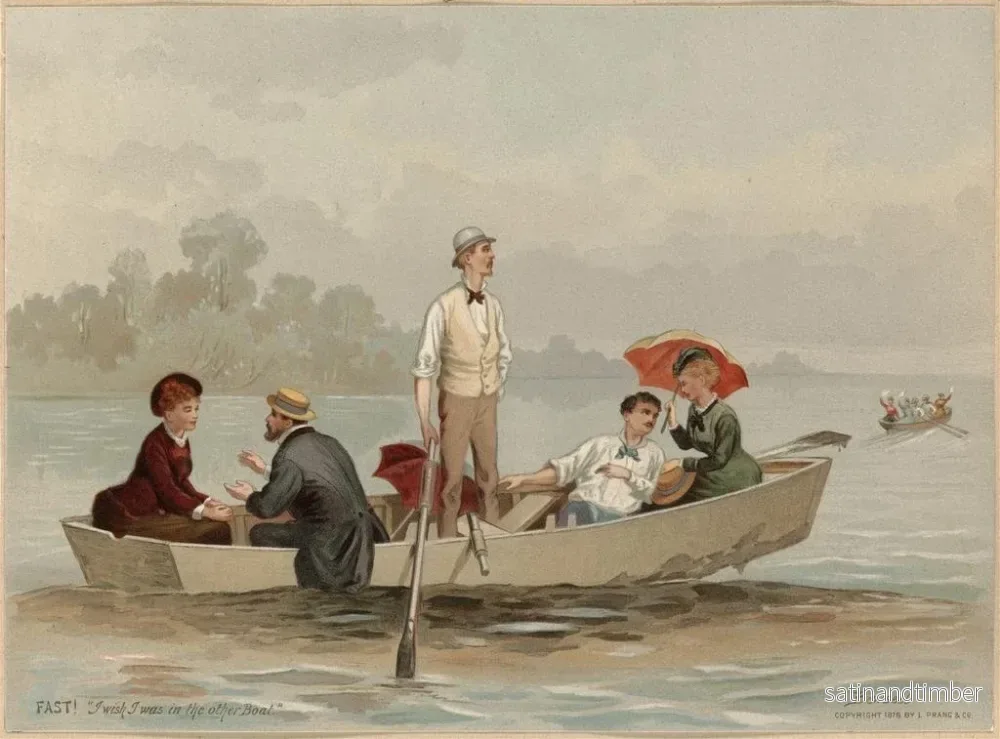 Reproduktion av målningen Scen av navigation - Edmund Birckhead Bensell - Bild 2