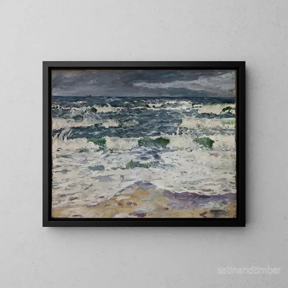 Reproduktion av målningen Jour gris à la mer - Max Beckmann