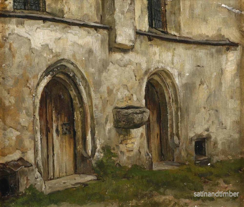 Reproduktion av målningen Studie av Hall 1 - Karl Gebhardt - Bild 2