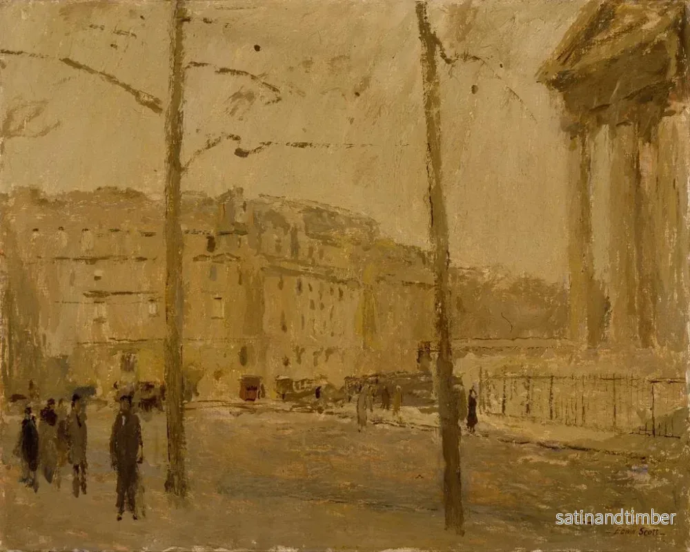 Reproduktion av målningen La Madeleine à l'aube - Frank Edwin Scott - Bild 2