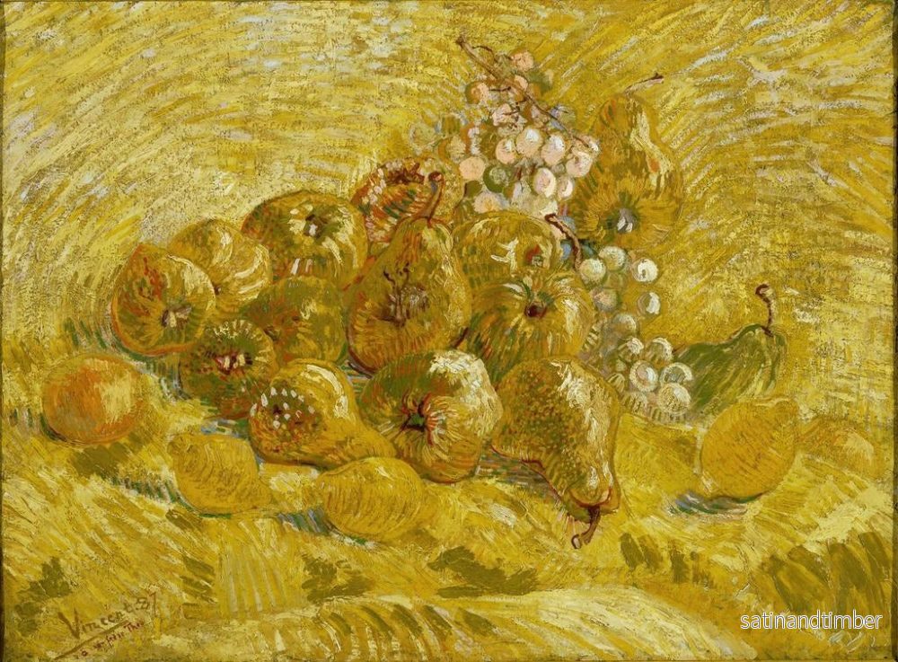 Reproduktion av målningen Coings, citroner, päron och druvor - Vincent van Gogh - Bild 2