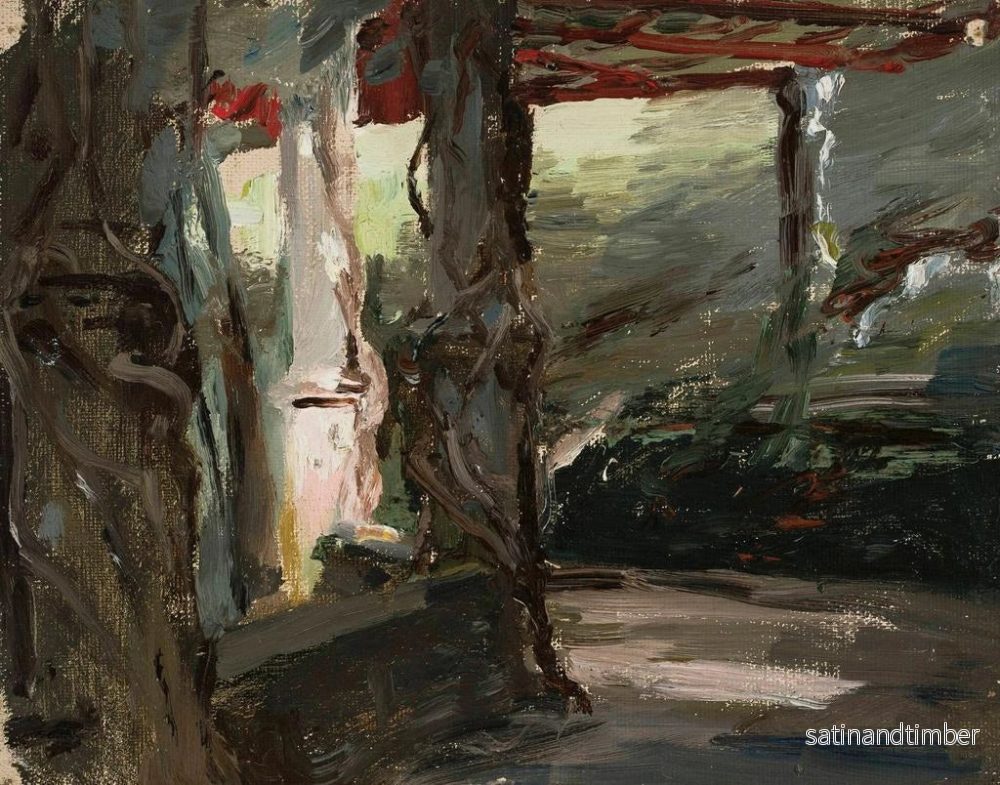 Reproduktion av målningen Motif de Miramar du voyage en Grèce - Jan Cybis - Bild 2