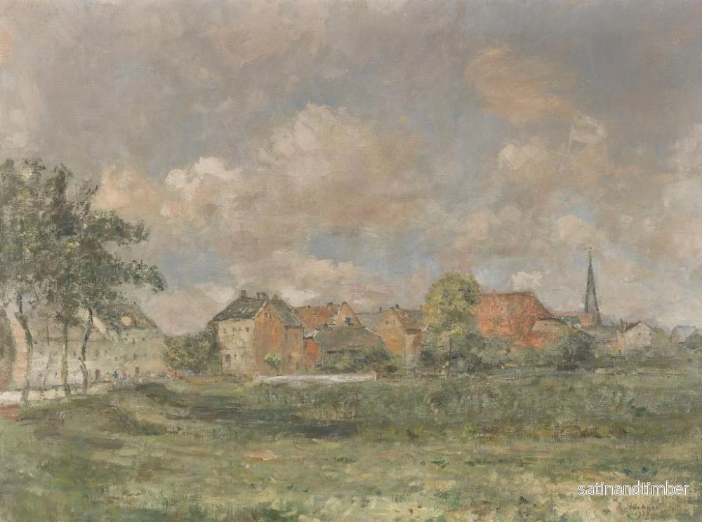 Reproduktion av målningen Vue de Wedel - Rudolf Hückner - Bild 2