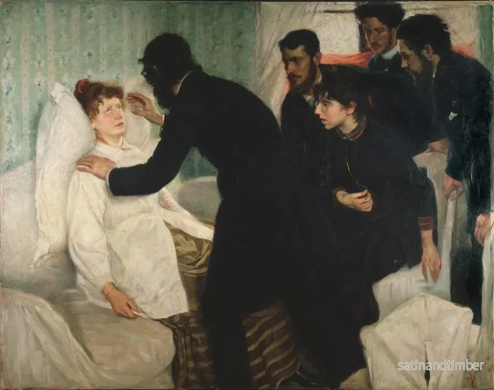 Reproduktion av målningen Songe hypnotique - Richard Bergh - Bild 2