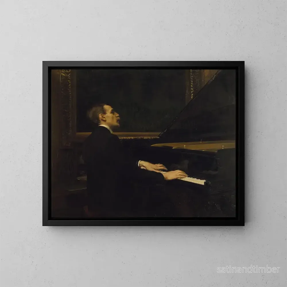 Reproduktion av målningen Vilhelm Stenhammar 1871-1927 - Robert Thegerström