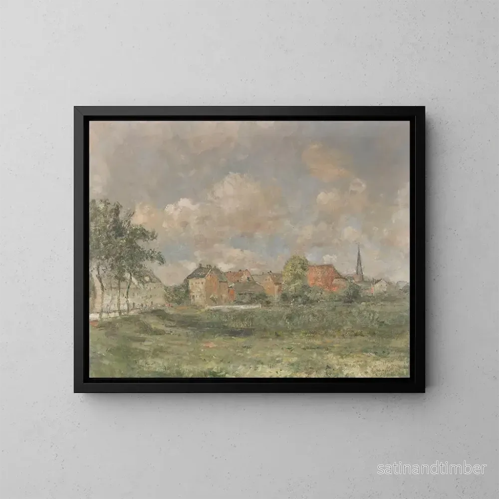 Reproduktion av målningen Vue de Wedel - Rudolf Hückner