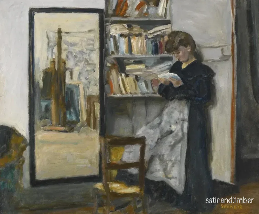 Reproduktion av målningen La lecture - Pierre Bonnard - Bild 2