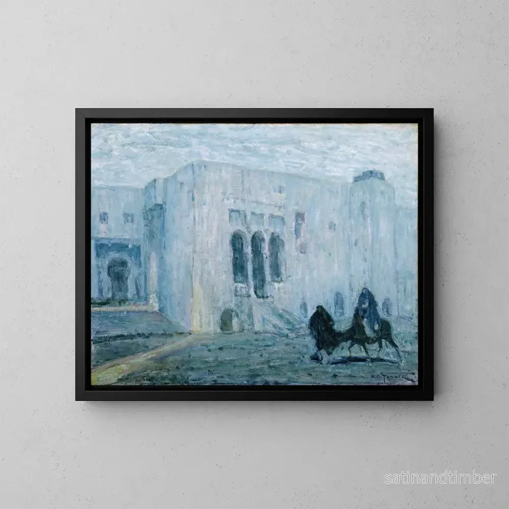 Reproduktion av målningen Palais de la Justice de Tanger - Henry Ossawa Tanner