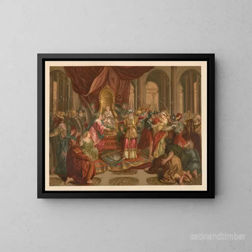 Reproduktion av målningen Bibel guldad av klassikerna Pl055 - Jan Ladislaw Skora