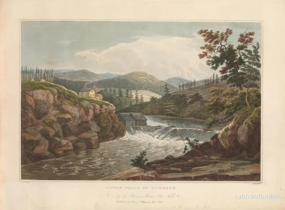 Reproduktion av målningen Petites chutes à Luzerne - John Hill - Bild 2