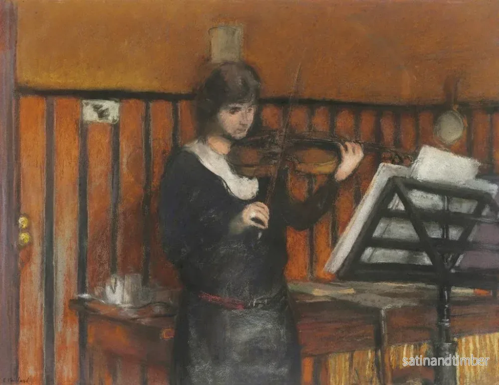 Reproduktion av målningen Madame Frieda - Édouard Vuillard - Bild 2