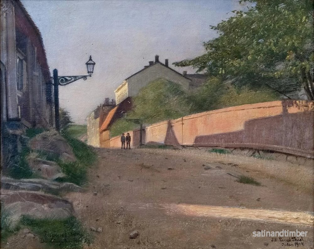 Reproduktion av målningen Dbelnsgatan - Eugène Jansson - Bild 2
