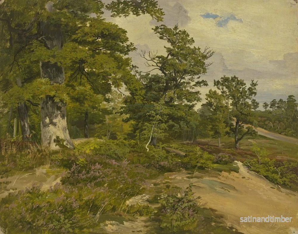 Reproduktion av målningen Skog nära Wetzlar - Ludwig Christian Wagner - Bild 2