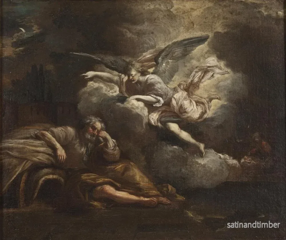 Reproduktion av målningen Le rêve de Joseph - Giovanni Battista Pace - Bild 2