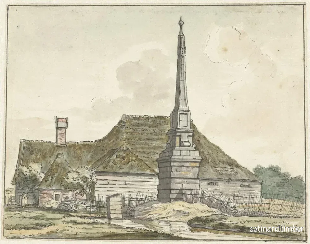 Reproduktion av målningen Le jalon ou le poteau de banlieue à Halfweg - Jacques Kuyper - Bild 2