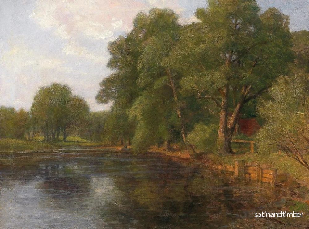 Reproduktion av målningen Motif à Plankenberg - Hugo Darnaut - Bild 2