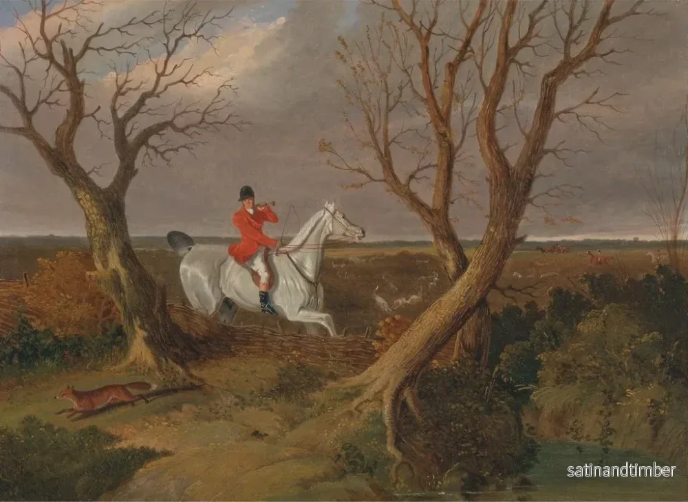Reproduktion av målningen La chasse de Suffolk s'en va - John Frederick Herring l'Ancien - Bild 2