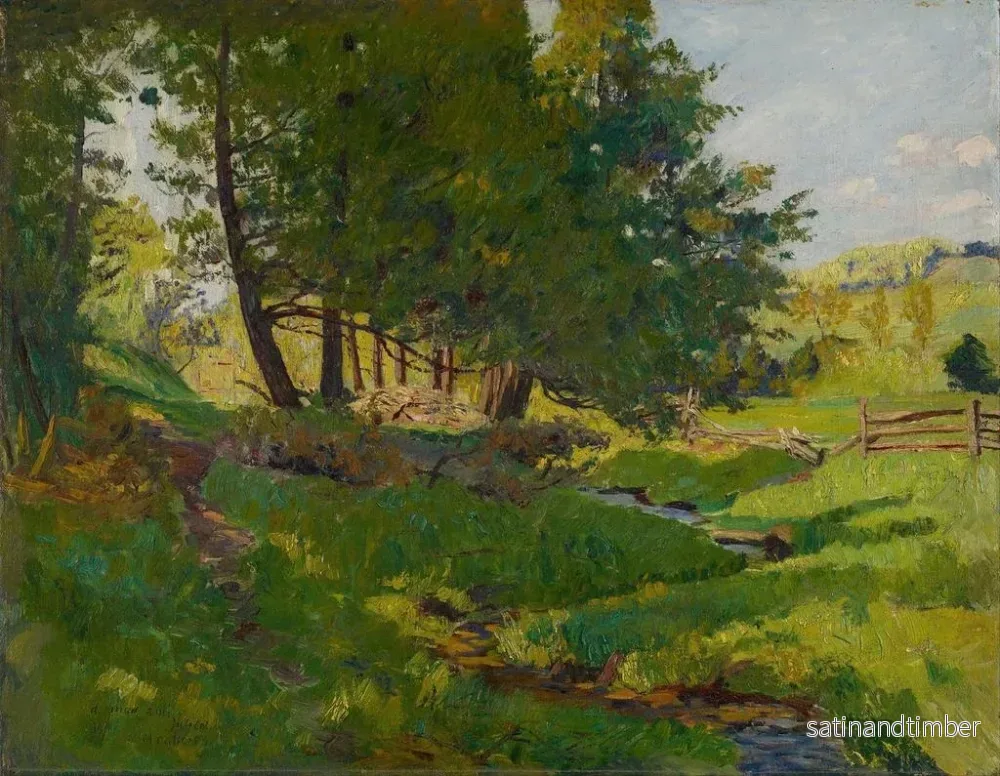 Reproduktion av målningen Sommar nära Beaupré - Maurice Galbraith Cullen - Bild 2