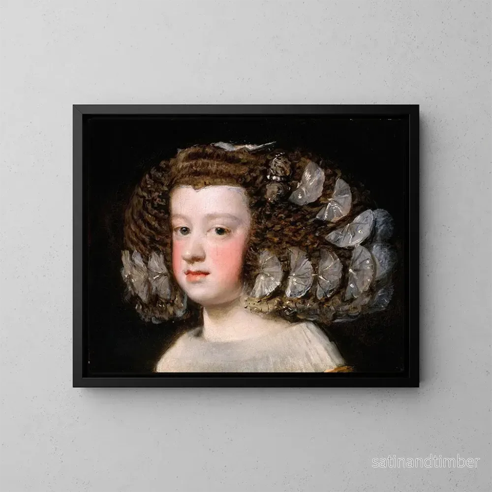 Reproduktion av målningen Margarita Teresa d’Espagne – Diego Velázquez Reproduktion av målningen Margarita Teresa d’Espagne – Diego Velázquez
