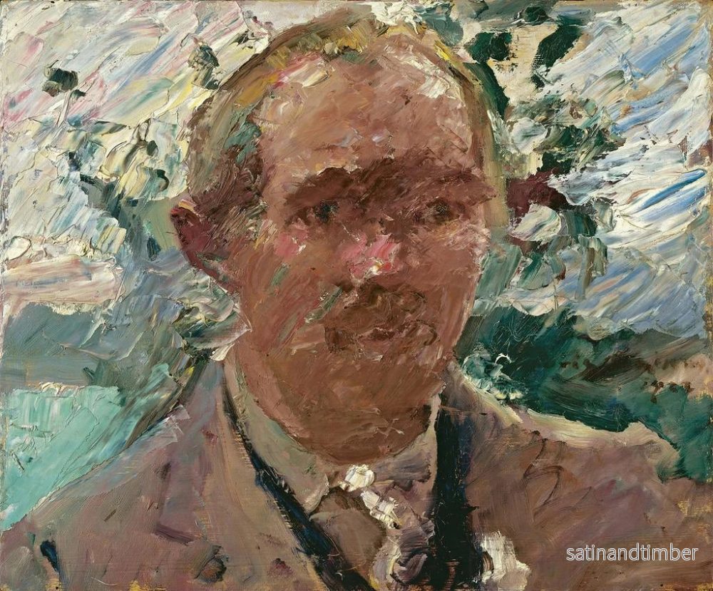 Reproduktion av målningen Självporträtt vid Walchensee - Lovis Corinth - Bild 2