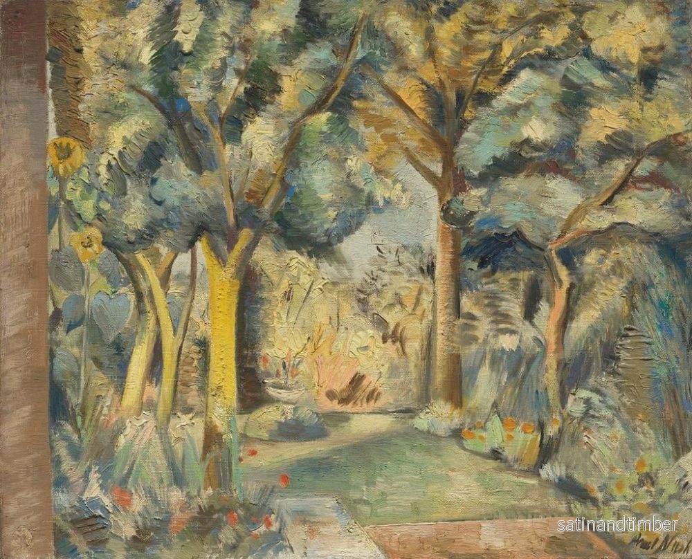 Reproduktion av målningen Le jardin à Meadle - Paul Nash - Bild 2