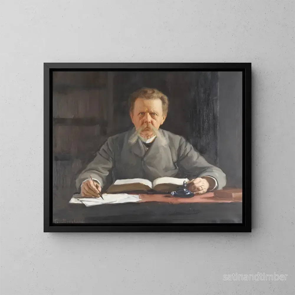 Reproduktion av målningen Gunnar Wennerberg – Bernhard Störmann Reproduktion av målningen Gunnar Wennerberg – Bernhard Störmann